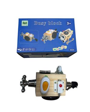 J- Busy Activity Cube dla dzieci - Zabawki podróne 6786158