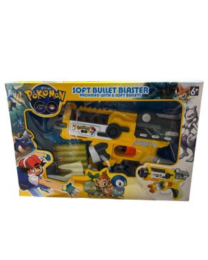 WYRZUTNIA PISTOLET pokemon go STRZAŁKI TARCZA NERF 6786225