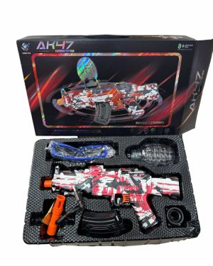 PISTOLET DEAGLE AUTOMAT NA KULKI ŻELOWE I STRZAŁKI 6786332