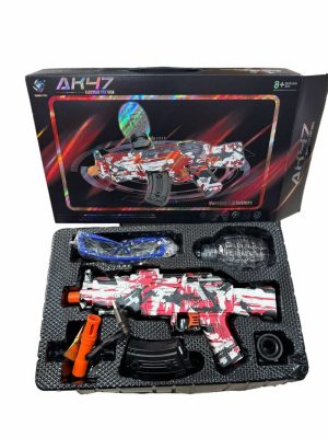 PISTOLET DEAGLE AUTOMAT NA KULKI ŻELOWE I STRZAŁKI 6786332