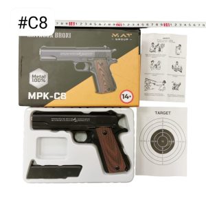 ZABAWKA Pistolet metalowy na plastikowe kulki 6786463