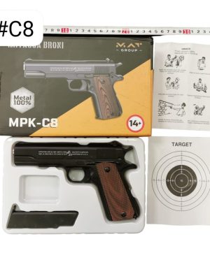 ZABAWKA Pistolet metalowy na plastikowe kulki 6786463