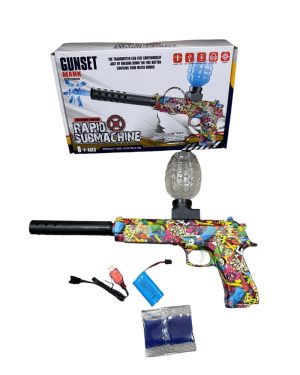 Pistolet Zabawkowy Automat Na Baterie Kulki 6786493