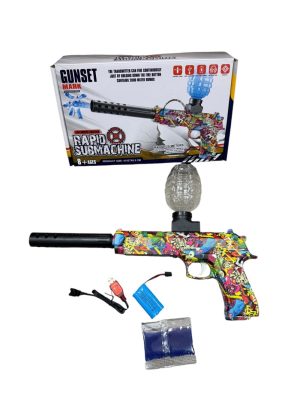 Pistolet Zabawkowy Automat Na Baterie Kulki 6786493