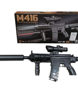 ZABAWKA PISTOLET NA BATERIA KULKI ZELOWE 6786529