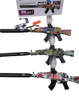 ZABAWKA PISTOLET NA BATERIA KULKI ZELOWE 6786531