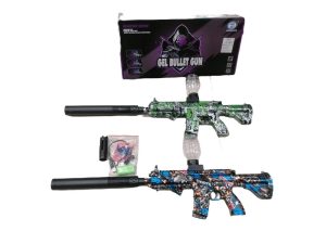 ZABAWKA PISTOLET NA BATERIA KULKI ZELOWE 6786532