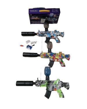 ZABAWKA PISTOLET NA BATERIA KULKI ZELOWE 6786534