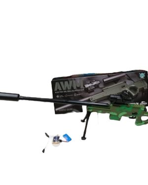 ZABAWKA PISTOLET NA BATERIA KULKI ZELOWE 6786535