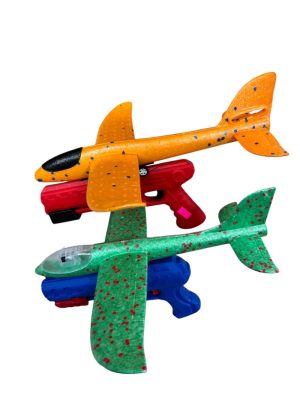 Samolot styropianowy wystrzeliwany 2w1 wyrzutnia 6786546