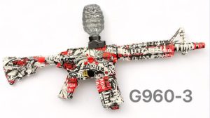 PISTOLET KARABIN DUŻY ELEKTRYCZNY NA KULKI ŻELOWE 6786554