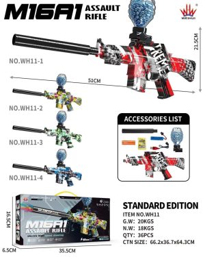 ZABAWKA PISTOLET NA KULKI ZELOWE 6786808