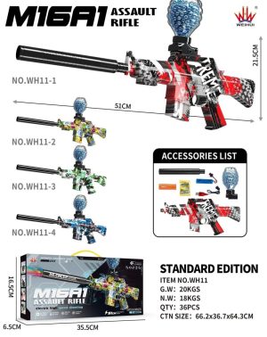 ZABAWKA PISTOLET NA KULKI ZELOWE 6786808