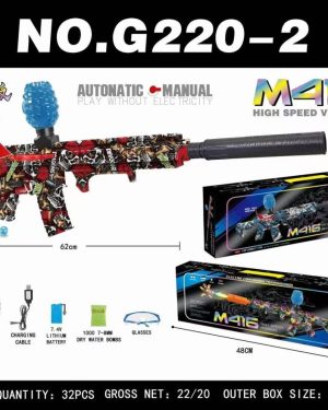 ZABAWKA PISTOLET NA KULKI ZELOWE 6786809