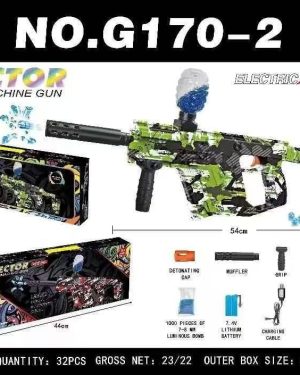 ZABAWKA PISTOLET NA KULKI ZELOWE 6786810