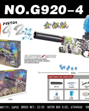 ZABAWKA PISTOLET NA KULKI ZELOWE 6786811