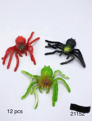 PAJĄK GUMOWY Zabawka z Gumy pająki 6787390