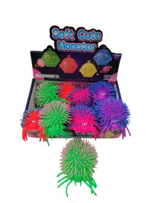 ZABAWKA Pająk gumowy LED 6787514