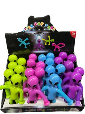 ROZCIĄGAJĄCE SENSORYCZNA ANTYSTRESOWA PRZYSSAWKA RURKI TUBY POP LED 6787579