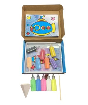 ZABAWKA Super nowość! Piaskowe kolorowanki dla chłopca Młoszowa 6787695