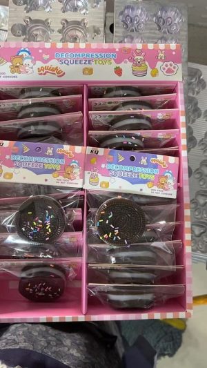 GNIOTEK SILIKONOWY SQUISHY MOCHI TABA CIASTKO OREO WIELKANOC 6787865