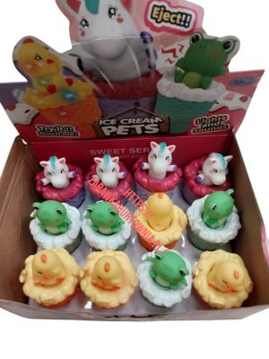 SQUISHY GNIOTEK JAJEK ŚWIECĄCE Z DŹWIĘKIEM 6787867