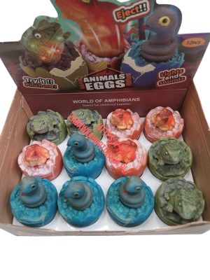 SQUISHY GNIOTEK JAJEK ŚWIECĄCE Z DŹWIĘKIEM 6787870