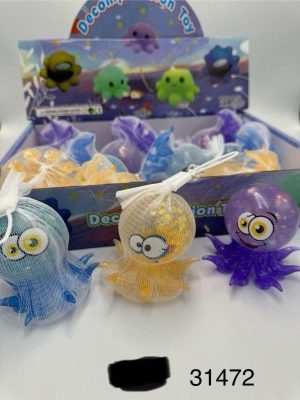 SQUISHY GNIOTEK OŚMIORNICA LED 6788082