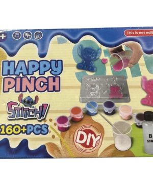 Zestaw do robienia Squishy DIY 160+ el. dla dzieci 8+ Taba GNIOTEK Stich 6788210