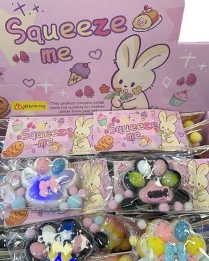 SQUISHY GNIOTEK ŁAPKI maly led 6788338