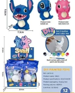 DIY PAINTED TOYS STITCH 6788493