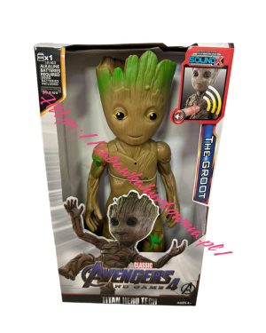 DUŻA INTERAKTYWNA RUCHOMA FIGURKA Z SERII AVENGERS THE GROOT Z DŹWIĘKIEM 6789702