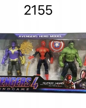 Figurki avengers 5 szt. Małe. 6789731
