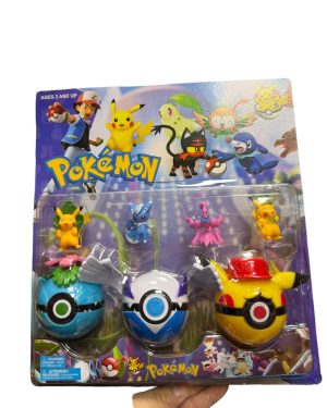 ZESTAW ZABAWKA  figurek POKEMON 6789826