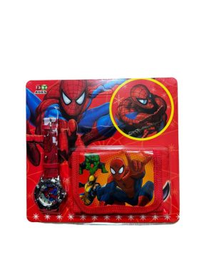 PORTFEL + ZEGAREK dla małego fana 6789843