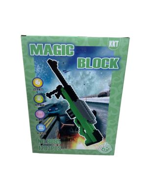 KLOCKI 1277PCS MAGIC BLOCK PISTOLET 6789882