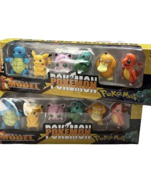 ZESTAW FIGURKI POKEMON 6SZT 6789891