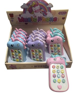 Muzyczny telefon zabawka 6789912