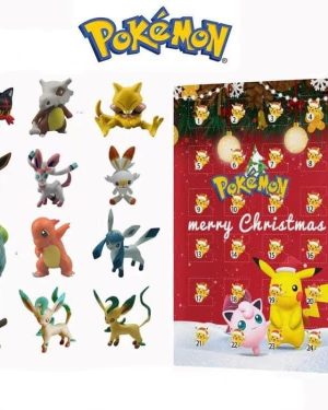 24-elementowy kalendarz adwentowy Pokemon 6789934