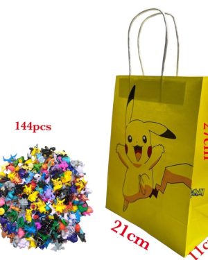 ZESTAW FIGURKI POKEMON 144PCS + 1 TOREBKI 6789941