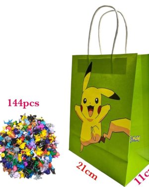 ZESTAW FIGURKI POKEMON 144PCS + 1 TOREBKI 6789942