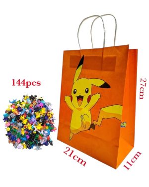 ZESTAW FIGURKI POKEMON 144PCS + 1 TOREBKI 6789943