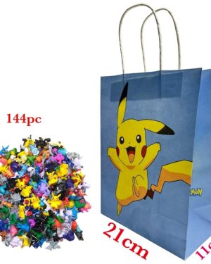 ZESTAW FIGURKI POKEMON 144PCS + 1 TOREBKI 6789944