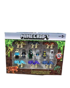 ZESTAW FIGURKI MINECARFT 6789949
