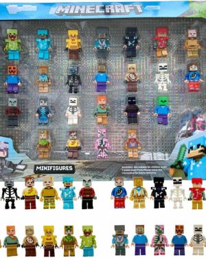 ZESTAW ZABAWKA FIGURKI MINECRAFT 24 PCS 6789970