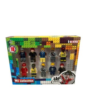 KLOCKI FIGURKI CITY POSTACIE 10 Figurek ludziki 6789992