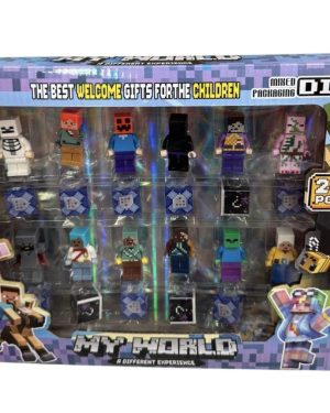 MINECRAFT ZESTAW  24 FIGUREK 6790005