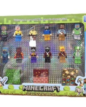 MINECRAFT ZESTAW  12 FIGUREK 6790006