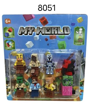 Figurki Minecraft magnetyczny 6790016