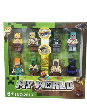Komplet FIGUREK dla DZIECI Figurka FIGURKI Minecraft 6790018